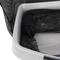 Swim Central 17.5" Gray & Black Swimming Pool Deep Bag Leaf Rake Skimmer Head